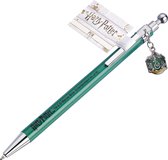 The Carat Shop - Harry Potter - Pen met Slytherin Wapenschild Bedel - Groen en Zilver