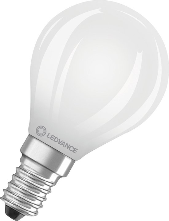 Ledvance Classic LED E14 Peer Filament Mat 5.5W 806lm - 827 Zeer Warm Wit | Vervangt 60W