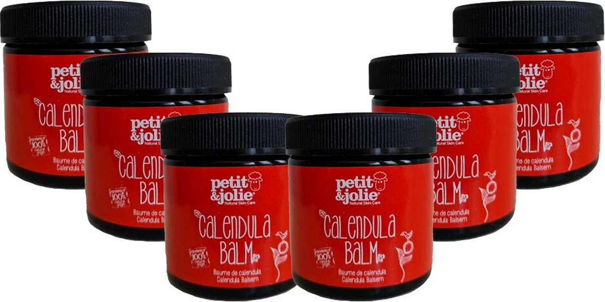 Petit & Jolie Calendula Balsem - 6 x 55 ml - Voordeelverpakking
