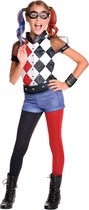 Harley Quinn™ Superhero Girls™ luxe kostuum voor meisjes - Verkleedkleding