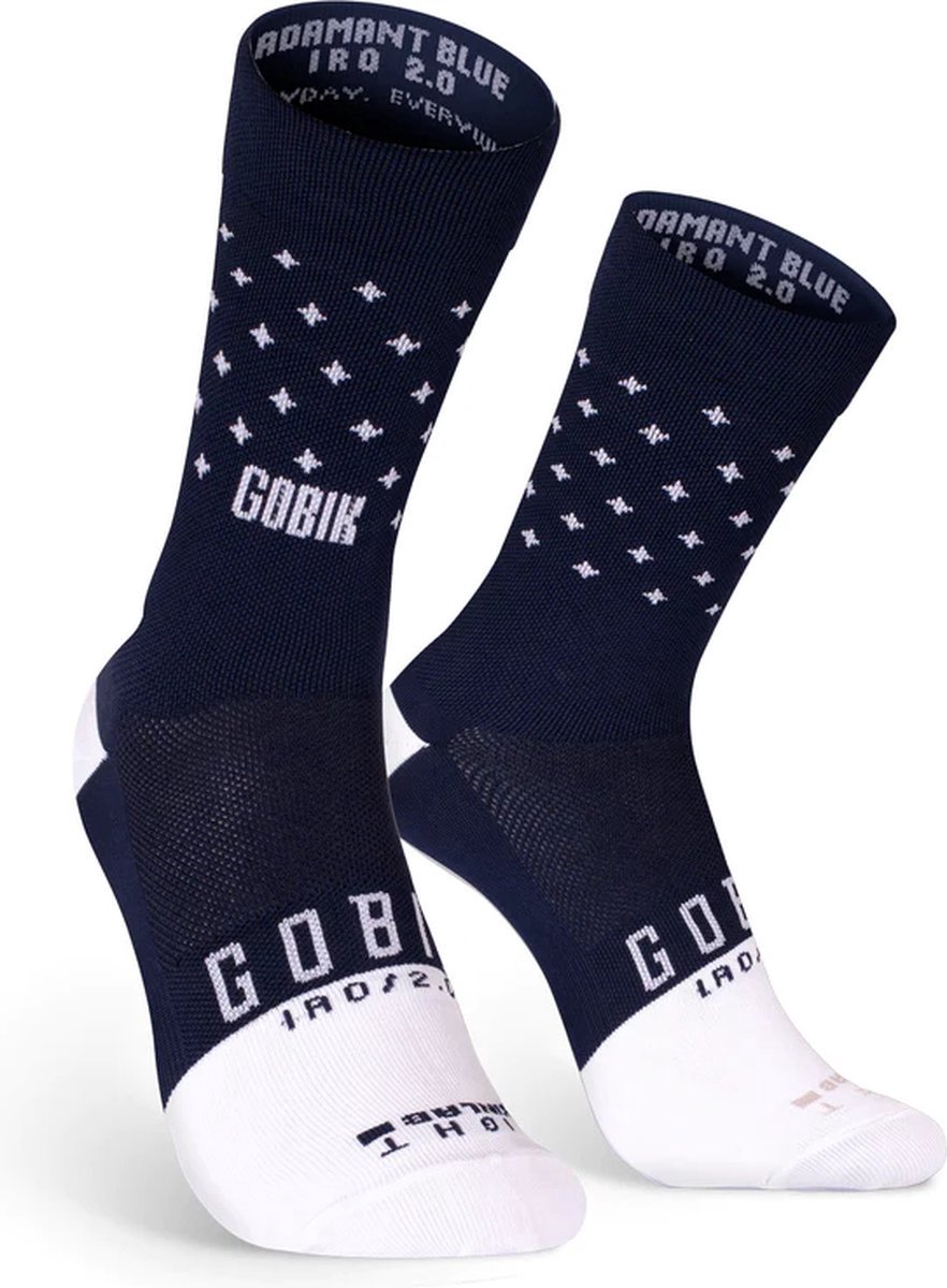 Gobik Fietssokken IRO 2.0 Adamant Blauw - S/M (39-42)