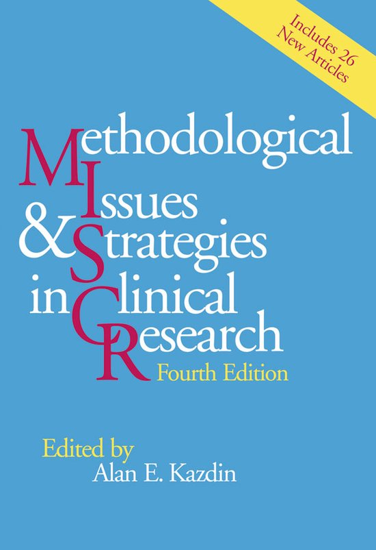 Methodological Issues & Strategies in Clinical Research - cover
