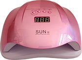 UV / LED lamp 54watt (shiny pink)