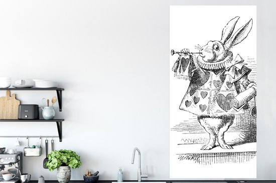 Affiche Alice au pays des merveilles - 80x160 cm