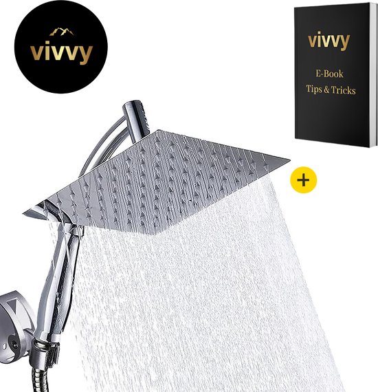 Waterbesparende Douchekop Regendoucheset 4 In 1 Eco Douchekop