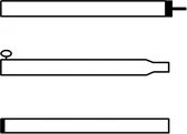 Campking Tentstok 25mm 170/250cm - Tent-/luifelstokken -