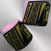PunchR™ Premium Boksbandages Hand Wraps 350 cm Roze