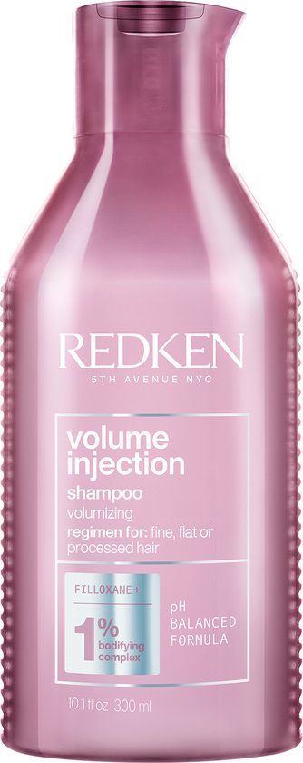 Redken Volume Injection Shampoo – Glanzende lift & body voor alle haartypes – 300 ml