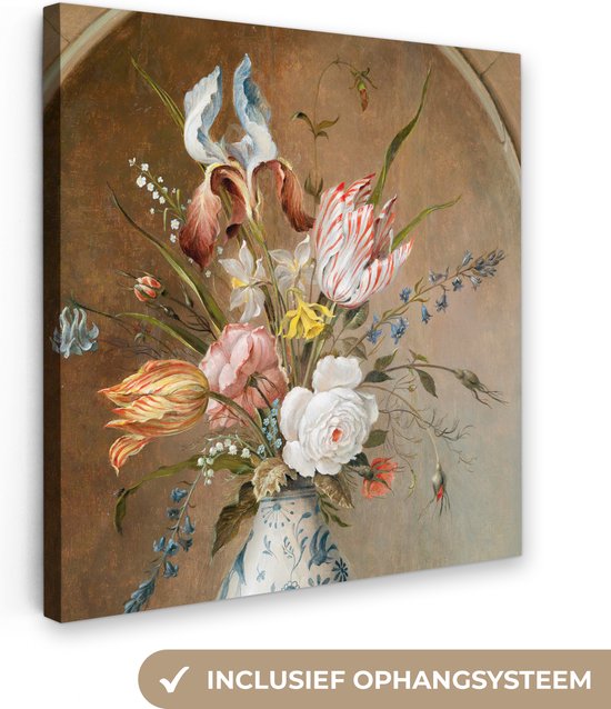 Canvas Schilderijen - Bloemstilleven - Balthasar van der Ast - Wanddecoratie