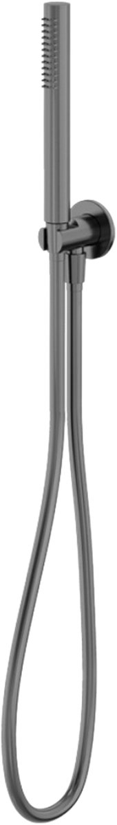 Owen & Finch Staafhanddouche Geborsteld Gun Metal PVD – Messing – Inclusief Houder & Doucheslang