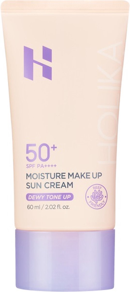 Holika Holika Make Up Zonnecrème Dewy Tone Up / Getinte zonnecrème met SPF 50+ 60 ml