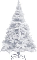 Casaria Kerstboom PVC - Metalen Voet - 150 cm Wit