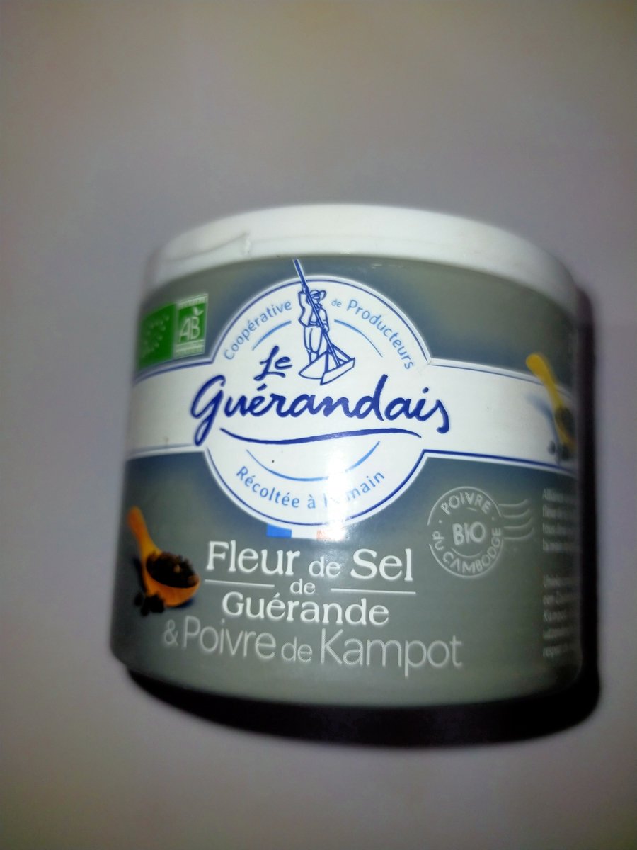 Goedkoopste Le Guérande Fleur de sel met Kampot peper - Bloemzout met kampot peper