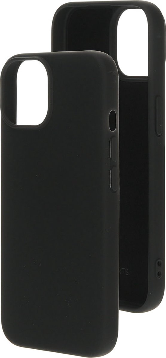 Mobiparts hoesje geschikt voor de Apple iPhone 15/14/13 - Siliconen - Zwart