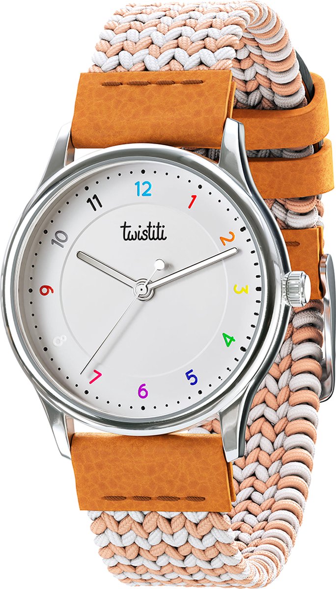 Twistiti - Horloge voor kinderen vanaf 9 jaar - Nummers 9+ Roze