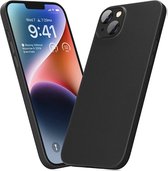 Mobiq - Ultra Dun Hoesje iPhone 15 - zwart