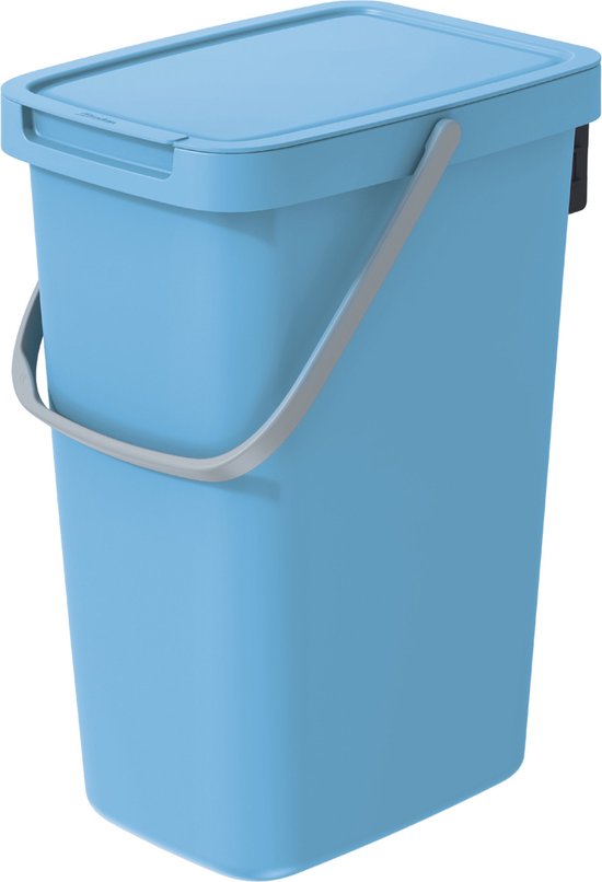 Keden - Compact Q - Poubelle 12L - poubelle - bleu clair
