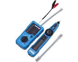 Netwerk Kabel Tester | UTP tester | Lan Tester | Blauw | RJ11 RJ45 Ethernet-netwerk LAN-kabel Tester Kit