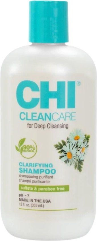 CHI CleanCare – Clarifying Shampoo 355ml – Normale shampoo vrouwen – Voor Alle haartypes
