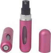 CHPN - Parfumflesje - Hervulbaar Parfumflesje - Verstuiver - Reisflesje - Mini Meeneem flesje - Reisparfum - Roze - Parfumverstuiver - 5ML