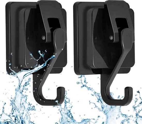 Multifunctionele Zuignaphaken  6 Stuks  - Max. 3 Kg - Geen Boren Nodig Voor Douche Badkamer Keuken En Meer Transparant Ontwerp