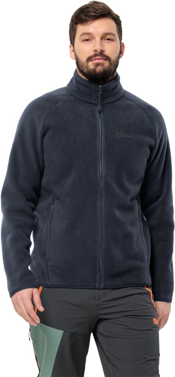 Jack Wolfskin WALDSTEIG FZ Heren Outdoorvest Cold Coffee