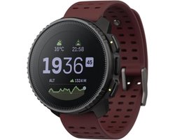GPS-sporthorloge - ALTIMETER -SUUNTO VERTICAL BLACK RUBY Schermdiameter 49 mm
