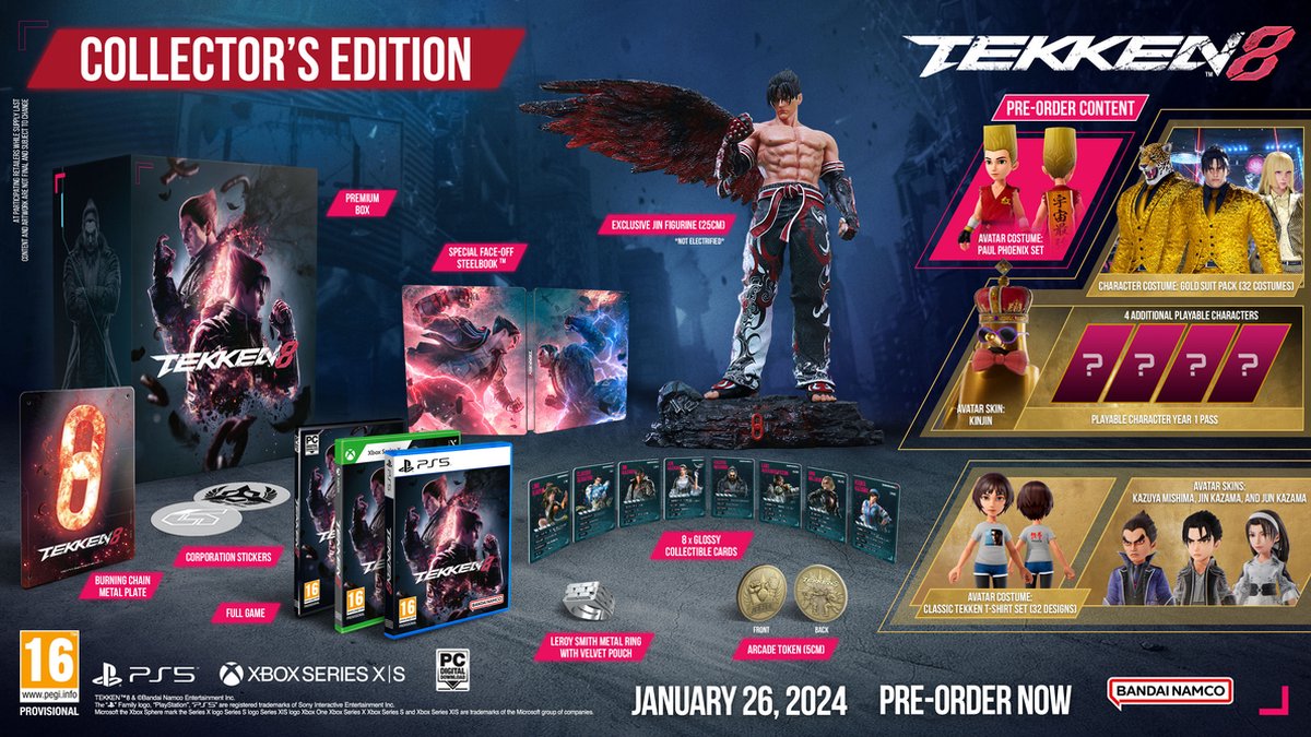 Tekken 8 – Collector's Edition (XBSX) – ZAPA Gaming