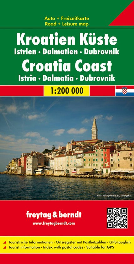 FB Kroatische kust • Istrië • Dalmatië • Dubrovnik - cover