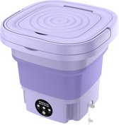 WILLSTORE® Mini Wasmachine - Automatische Compact Duurzaam met Centrifuge - Stil - Opvouwbare wasmachine - Energiezuinig - 8 liter