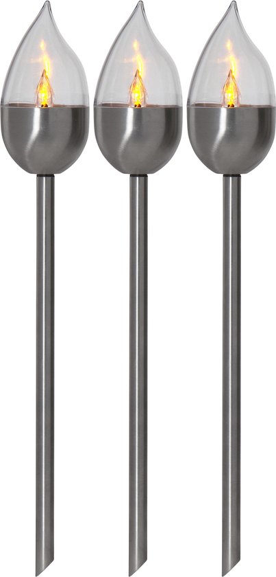Lindby LED lampen op zonne-energie Lago, RGBW, set van 3, bollen Lindby LED lampen op zonne-energie Lago, RGBW, set van 3, bollen