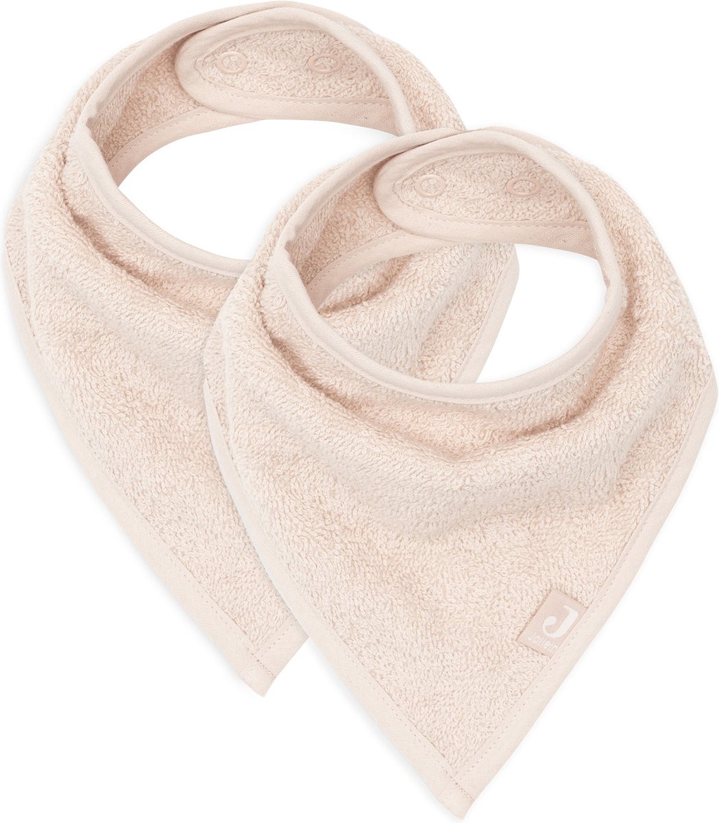 Goedkoopste Jollein Slab Bandana Pale Pink (2pack