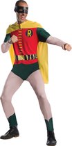 Rubies - Batman & Robin Costume - 1966 Robin Costume Man - Rouge, Jaune, Vert - Medium / Large - Déguisements - Déguisements