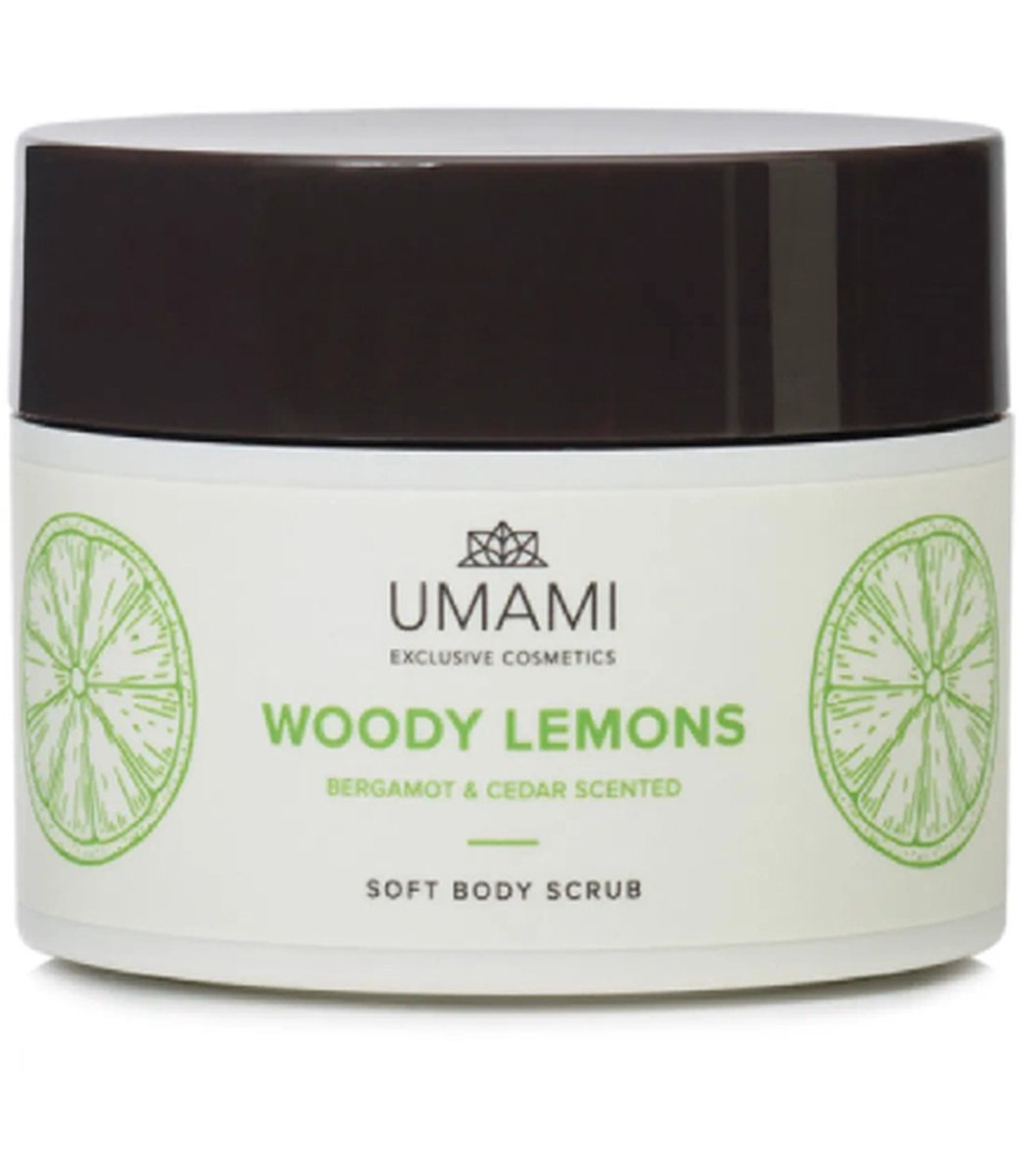 Umami - Woody Lemons Soft Body Scrub 250ml