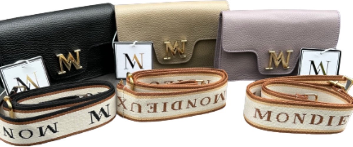 MONDIEUX MADAME - Claire - paars - Limited Edition - tas - handtas - gsm tas - crossbody - schoudertas - Italiaans design - leder