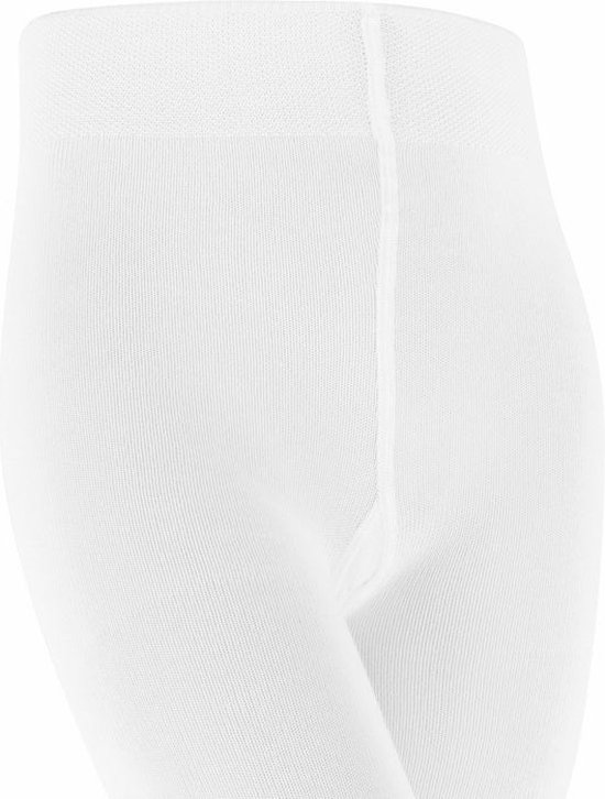 FALKE Family collants pour enfants en coton résistant maillot filles garçons blanc - Taille 110-116