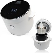 Bol.com Paragon - Rijstkoker klein - Multicooker met 4 kook programma's - 2L inhoud - Touchscreen - Warmhoudfunctie - Anti-aanba... aanbieding