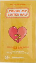 You're My Butter Half - Coconut & Shea Butter Hair Mask 50 ml - The Beauty Dept - Haarmasker - Deep Conditioning junk free formula - Vegan