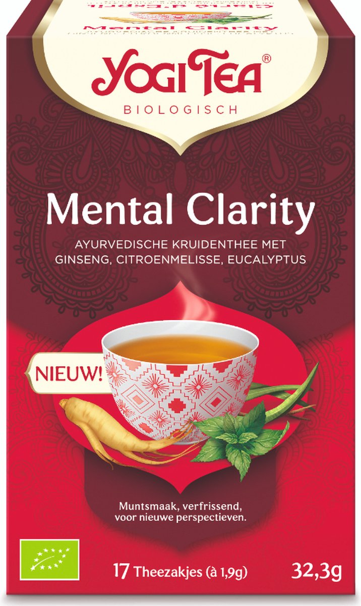 Yogi Tea Mental Clarity Bio Tray 6 Stuks 9762