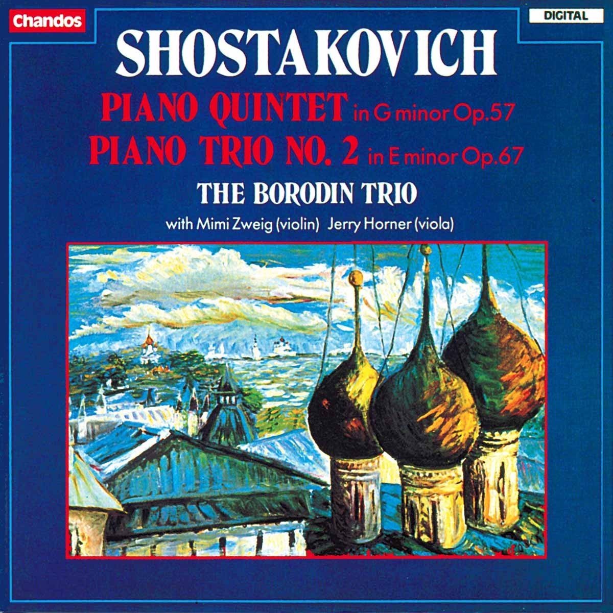 Jerry Horner, Mimi Zweig, Borodin Trio - Shostakovich: Piano Quintet (CD)