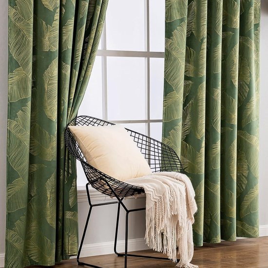 Tokusyou Bloemengordijnen ondoorzichtig, met oogjes, landhuis, vintage pioenroospatroon, verduistering, decogordijn, thermogordijn, koudebescherming voor slaapkamer, woonkamer, set van 2, 240 x 132 cm Tokusyou Bloemengordijnen ondoorzichtig, met oogjes, landhuis, vintage pioenroospatroon, verduistering, decogordijn, thermogordijn, koudebescherming voor slaapkamer, woonkamer, set van 2, 240 x 132 cm