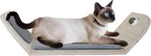 AFP Skywalk – Katten muur-meubel – Kattenbed met sisal krabmat en catnip bal – Eenvoudige muurbevestiging - Maximale belasting 23 kg - L 39 x B 28 x H 6 cm