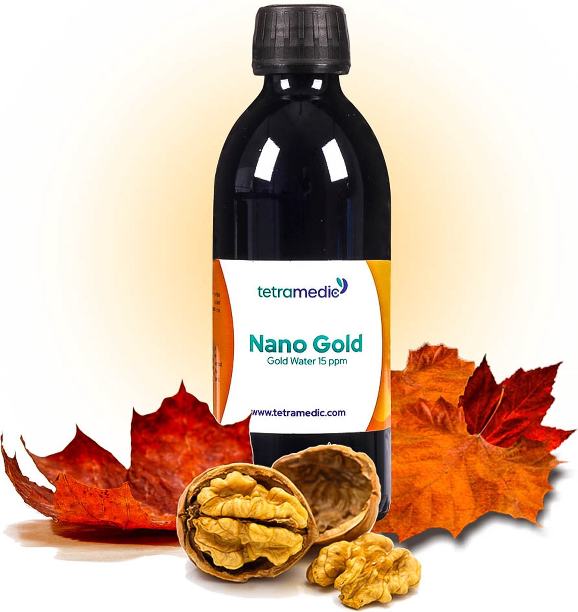 Goedkoopste Colloïdaal Goudwater / Nano Goud - Tetra Gold - 250ml - 15ppm