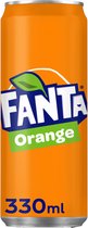 Bol.com Frisdrank fanta orange blik 330ml - 24 stuks aanbieding