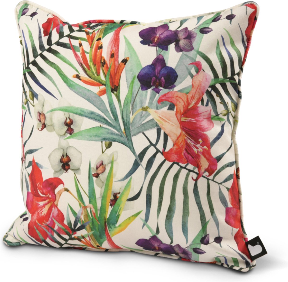 Extreme Lounging - b-cushion art collection - decoratieve sierkussens voor tuin - binnen & buiten - uv- en waterbestendig - 43x43cm - Poppy