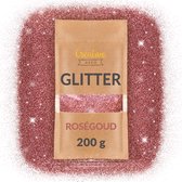 Creative Deco 200g Glitter Roze Goud | Knutselen Handwerk Schilderen Nagellak | Holografische Gouden Glitter |