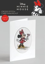 Disney Cross Stitch Card Making Kit 003 Minnie Mousse