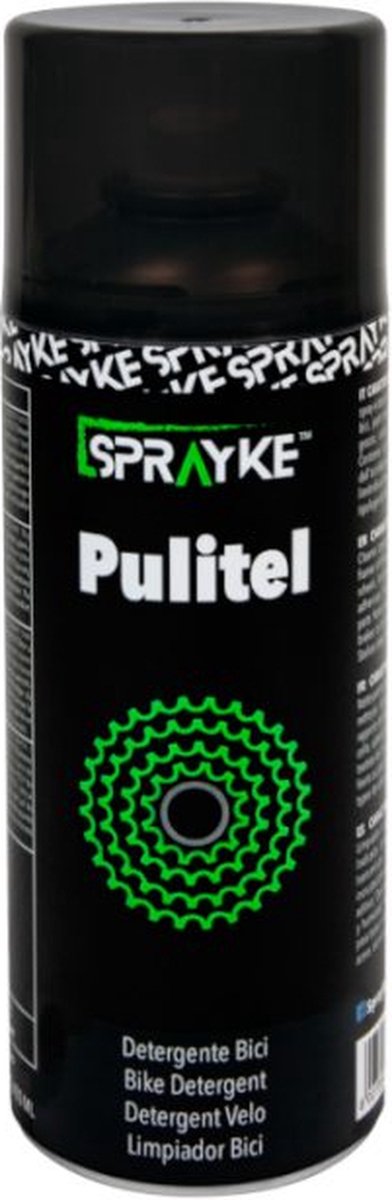 SPRAYKE Pulitel Bike Detergent Cleaner Waterafstotend 400ml