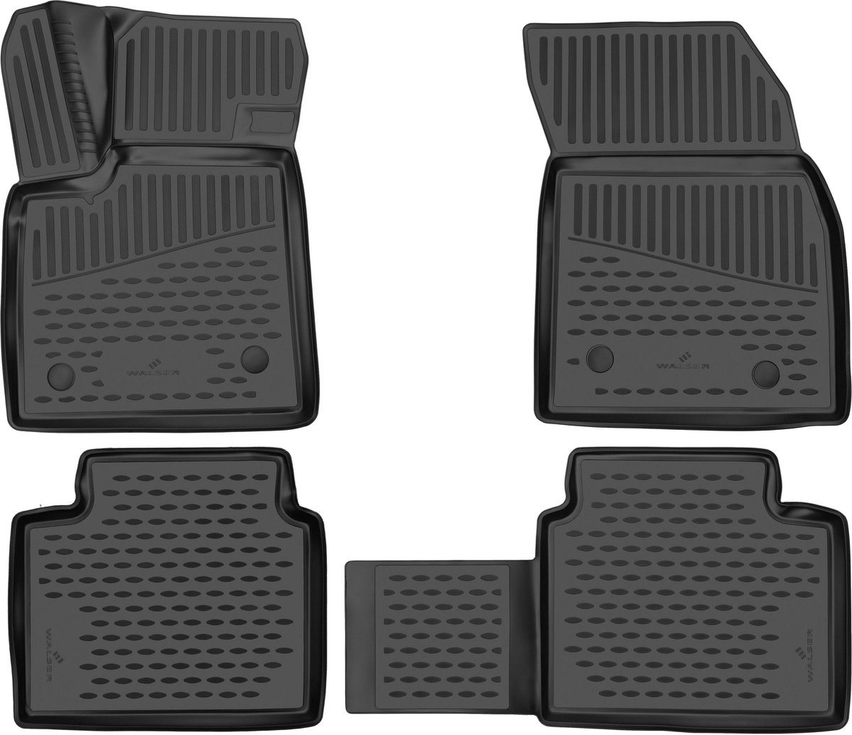 XTR rubberen voetmatten geschickt voor Ford Focus IV (HN) 01/2018-Vandaag, Ford Focus IV Turnier (HP) 09/2018-Vandaag