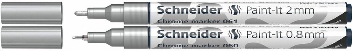 Schneider Paint-it chrome marker set 2 stuks